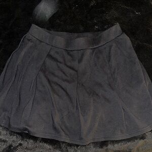 Elegant Black Skater Skirt